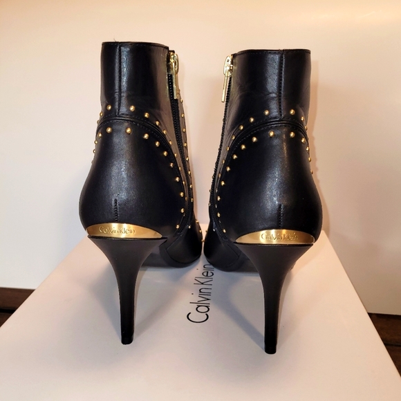 Calvin Klein High Heel Ankle Booties - Picture 4 of 8